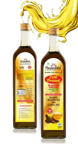 Cold Pressed Kacchi Ghani Mustard Oil (500 ml)